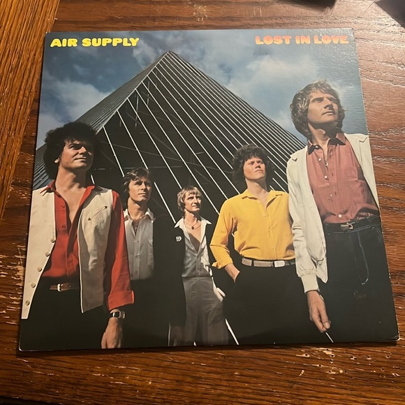 Other - Air Supply – Lost In Love AL9530 1980 Soft Rock Pop Black Album LP Vinyl Record